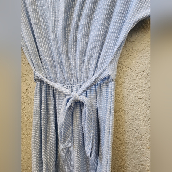 Caution to the wind dress, size Medium,  color blue - Picture 8 of 10